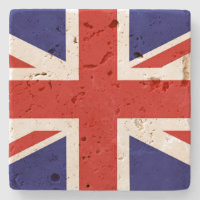 Dessous de verre britannique en pierre