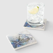 DESSOUS-DE-VERRE EN PIERRE DESSOUS DE VERRE COMPASS (Côté)