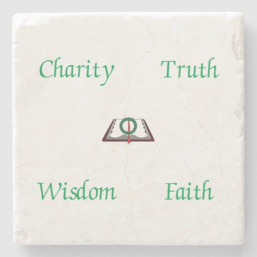 Dessous-de-verre En Pierre Dessous de verre d'Amaranth (Devant)