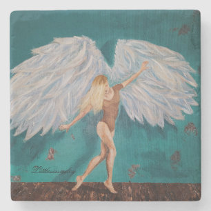 Dessous-de-verre En Pierre Dessous de verre d'ange par Littlesissmiley