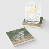 Dessous-de-verre En Pierre Dessous de verre de Cat de Savannah Grey (Côté)