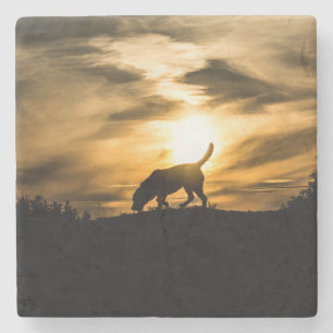 Dessous-de-verre En Pierre Dessous de verre de chien