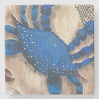 Dessous-de-verre En Pierre Dessous de verre de crabe et de coquillages