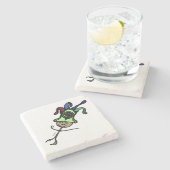 Dessous-de-verre En Pierre Dessous de verre de farceur (Côté)