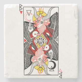 Dessous-de-verre En Pierre Dessous de verre de marbre de WILDCARDXFAUST