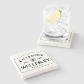 Dessous-de-verre En Pierre Dessous de verre de marbre entrants de pierre de (Côté)