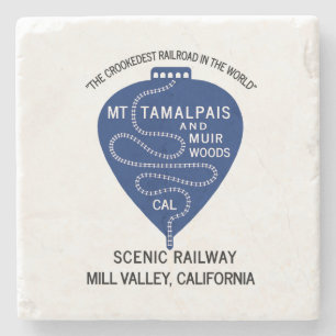 Dessous-de-verre En Pierre Dessous de verre de pierre Crookedest chemin de fe