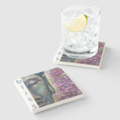 Dessous-de-verre En Pierre Dessous de verre de pierre de bonheur d'art de (Côté)