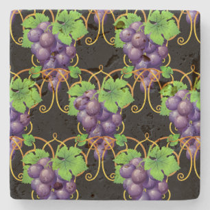 Dessous-de-verre En Pierre Dessous de verre de pierre de raisin