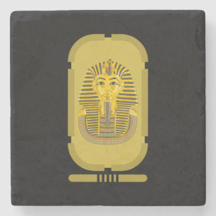 Dessous-de-verre En Pierre Dessous de verre de pierre de Toutankhamun