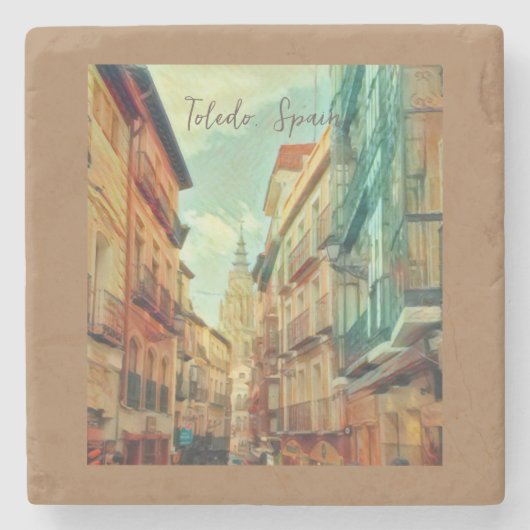 Dessous-de-verre En Pierre Dessous de verre de pierre Toledo Espagne (Devant)