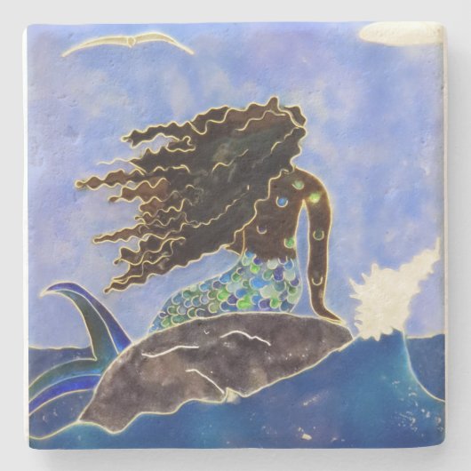 Dessous-de-verre En Pierre Dessous de verre de sirène (Devant)