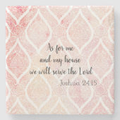 Dessous-de-verre En Pierre Dessous de verre d'écriture sainte (Devant)