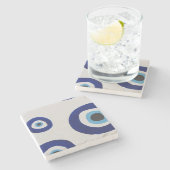 Dessous-de-verre En Pierre Dessous de verre des yeux mal (Côté)