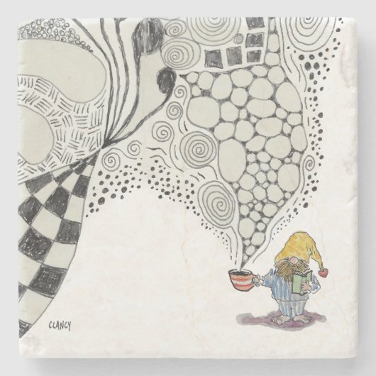 Dessous-de-verre En Pierre Dessous de verre du matin (Devant)