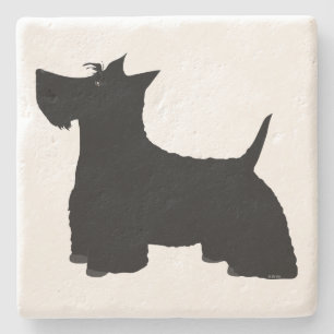 Dessous-de-verre En Pierre Dessous de verre écossais Terrier