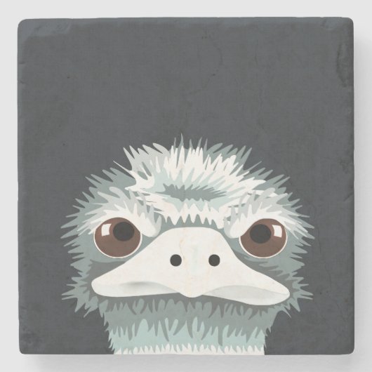 Dessous-de-verre En Pierre Dessous de verre Emu Stone (Devant)