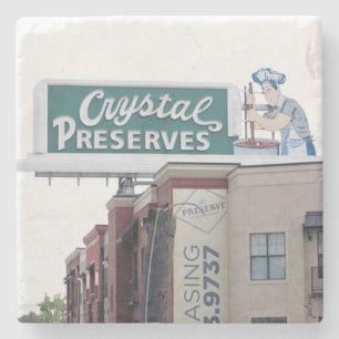 Dessous-de-verre En Pierre Dessous de verre en cristal de conserve, la