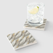 Dessous-de-verre En Pierre Dessous de verre en marbre (Côté)