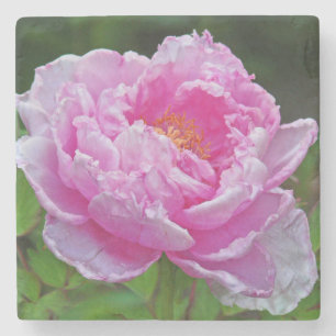 Dessous-de-verre En Pierre dessous de verre EN MARBRE "PEONY ROSE"