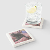 Dessous-de-verre En Pierre Dessous de verre en pierre (Côté)