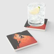 dessous de verre en pierre