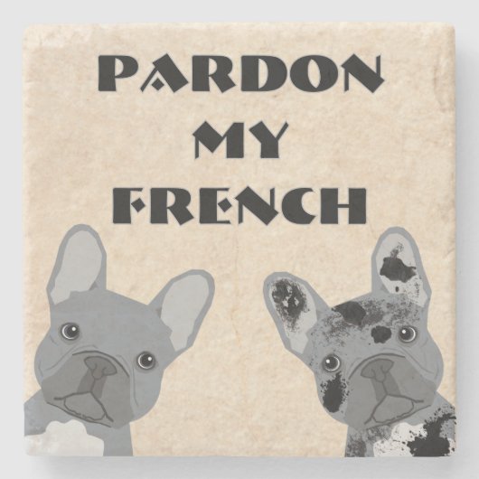 Dessous-de-verre En Pierre Dessous de verre en pierre (Devant)