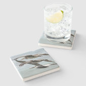 Dessous-de-verre En Pierre Dessous de verre en pierre animaux de plage de (Côté)