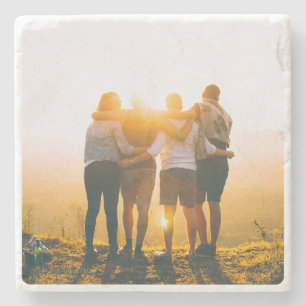 Dessous-de-verre En Pierre Dessous de verre en pierre arrondi encadré