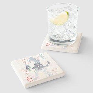 Dessous-de-verre En Pierre Dessous de verre en pierre avec images carrées