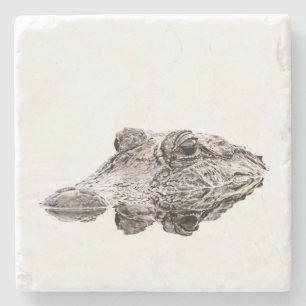 Dessous-de-verre En Pierre Dessous de verre en pierre d'alligator