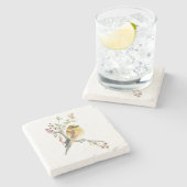 Dessous-de-verre En Pierre Dessous de verre en pierre d'art Goldfinch (Côté)