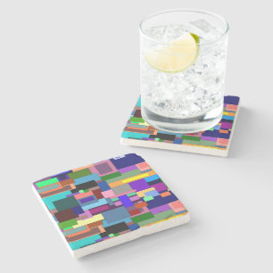 Dessous-de-verre En Pierre Dessous de verre en pierre d'art moderne