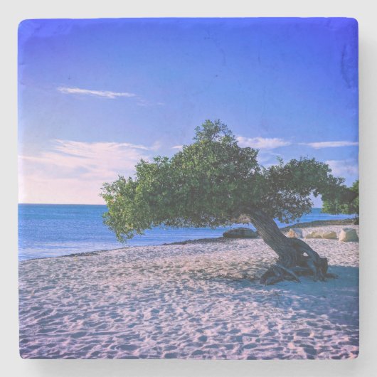 Dessous-de-verre En Pierre Dessous de verre en pierre d'Aruba (Devant)