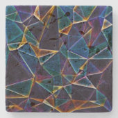 Dessous-de-verre En Pierre Dessous de verre en pierre de bulles cassées (Devant)