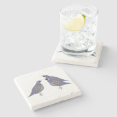 Dessous-de-verre En Pierre Dessous de verre en pierre de caille (Côté)