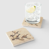 Dessous-de-verre En Pierre Dessous de verre en pierre de Canards (Côté)