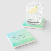 Dessous-de-verre En Pierre Dessous de verre en pierre de Caye d'ambre gris (Côté)