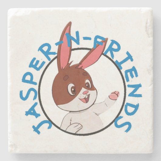 Dessous-de-verre En Pierre Dessous de verre en pierre de marbre (Devant)