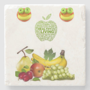 Dessous-de-verre En Pierre Dessous de verre en pierre de marbre