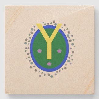 Dessous-de-verre En Pierre Dessous de verre en pierre de marbre