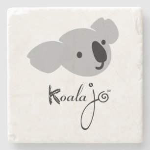 Dessous-de-verre En Pierre Dessous de verre en pierre de marbre de Koala Jo