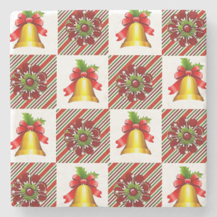 Dessous-de-verre En Pierre Dessous de verre en pierre de marbre Noël