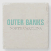 Dessous-de-verre En Pierre Dessous de verre en pierre de Outer Banks Caroline (Devant)