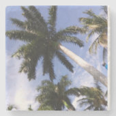 Dessous-de-verre En Pierre Dessous de verre en pierre de palmiers (Devant)