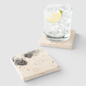 Dessous-de-verre En Pierre Dessous de verre en pierre de Pinecones (Côté)