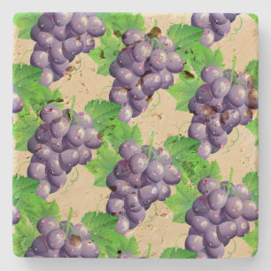 Dessous-de-verre En Pierre Dessous de verre en pierre de raisin