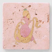 Dessous-de-verre En Pierre Dessous de verre en pierre de Rapunzel (Devant)