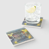 Dessous-de-verre En Pierre Dessous de verre en pierre de San Antonio Riverwal (Côté)