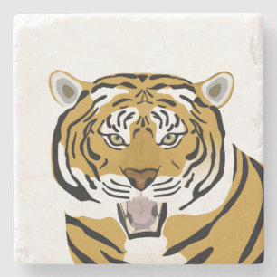 Dessous-de-verre En Pierre Dessous de verre en pierre de Tiger